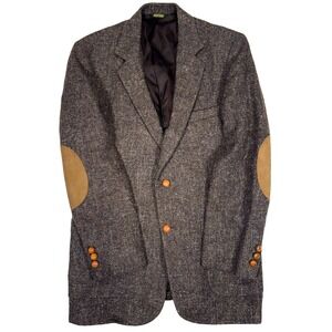 Schmitt Orlow Stumpfs Milwaukee Blazer Men 42R Brown Wool Two Button Sports Coat